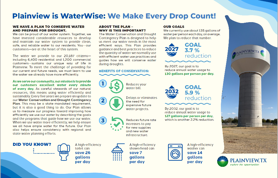 Water Wise Brochure Photo