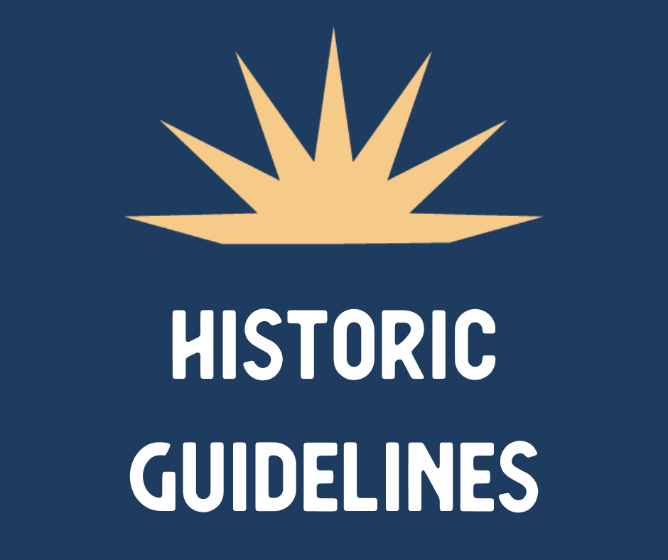 Historic Guidelines