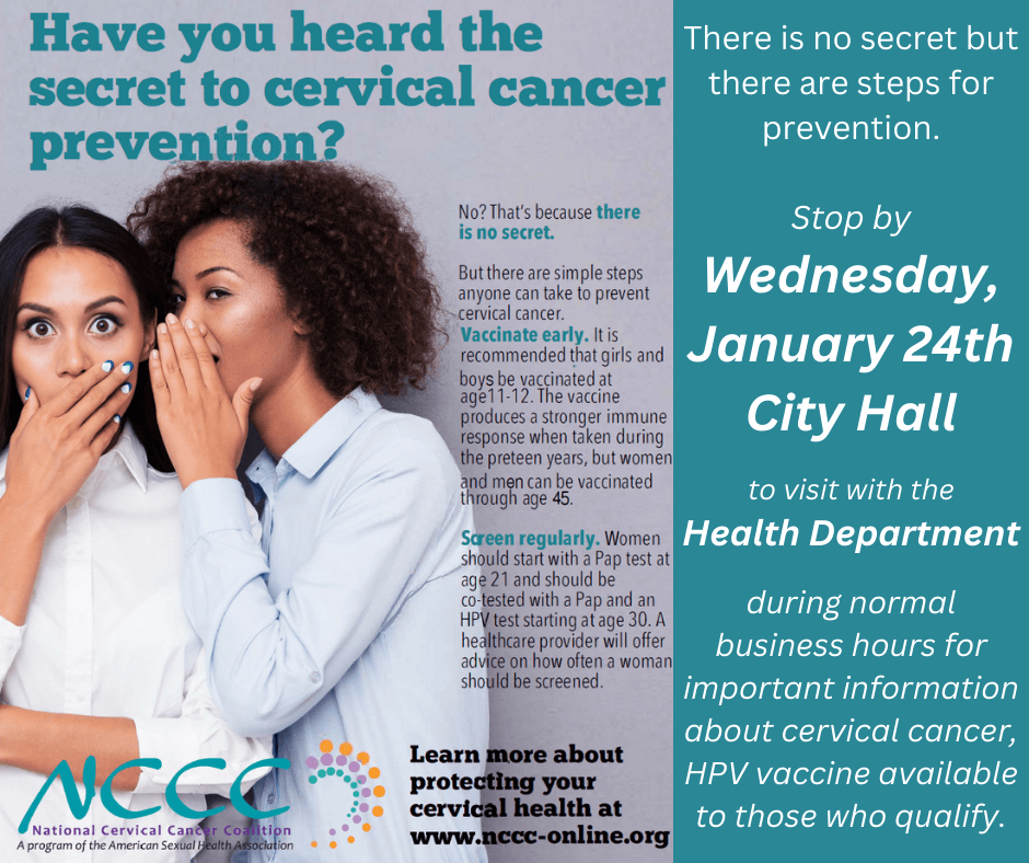 January Cervical Cancer Awareness Month 2024