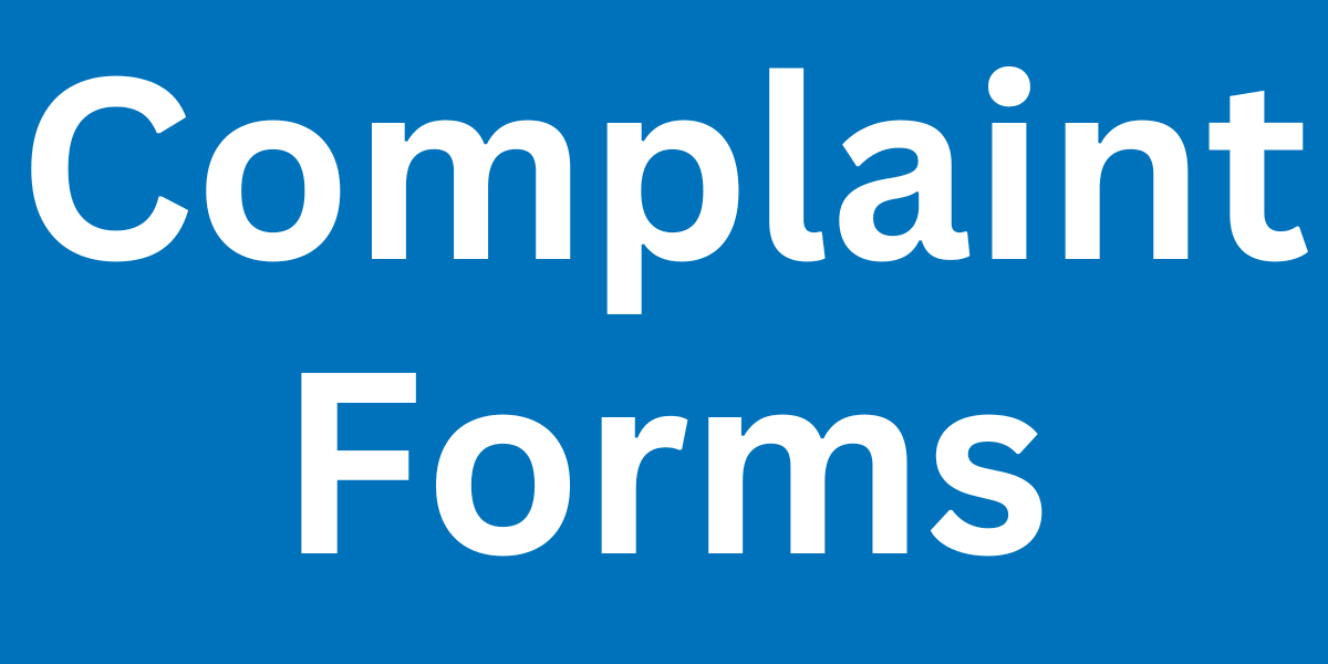 Complaint Form Button