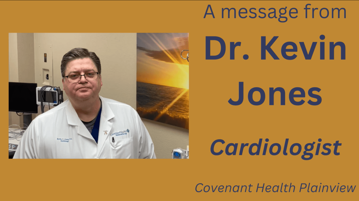 Dr. Jones Talks About Heart Health