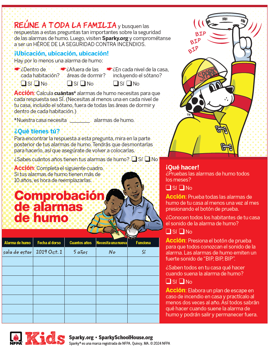 Smoke Alarm Checklist sp