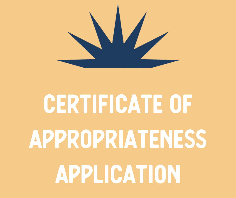 COA Application Opens in new window